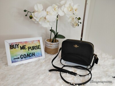 バッグ COACH Crossbody Shoulder Bag Camera Bag COACH CAMERA BAG - BLACK | eBay