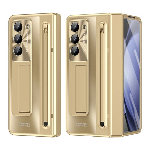 Für Samsung Galaxy Z Fold 7 6 5 4 Full Hinge Hülle mit Stift Klapp Halter Cover - Bild 13 von 14