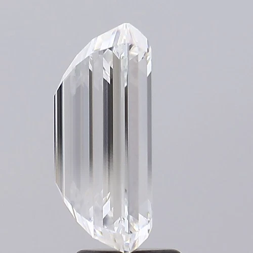 IGI Certified Emerald Cut CVD/HPHT Lab Grown 1ct E | VS2 Loose Diamond - Ring - Image 2 of 4