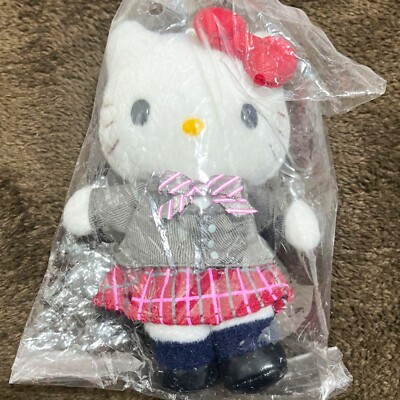 Hello Kitty マスコット ぬいぐるみ 制服 秋草学園高校 HELLO KITTY Akikusa Gakuen High School Uniform Plush Mascot