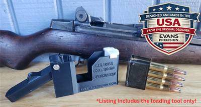 M1 Garand Enbloc Clip Loading Tool Dual Mode Lever & Cradle   From the Creator!