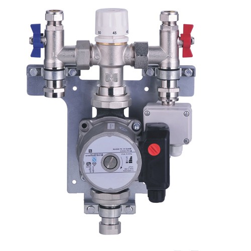 Einzelzimmer Fußbodenheizung Set - mit Grundfos UPM3 Pumpe - Bild 1 von 1