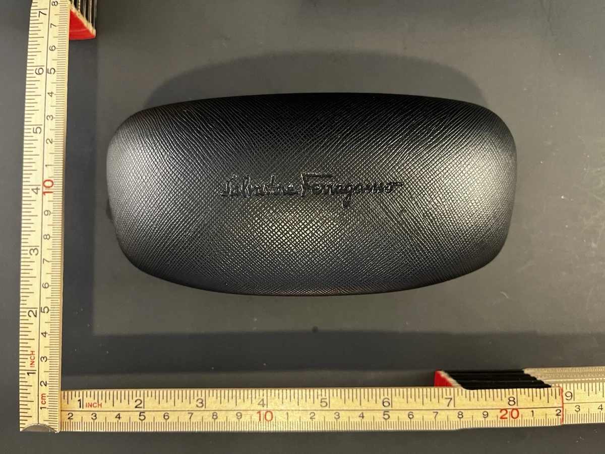 Salvatore Ferragamo eyeglasses or sunglasses case with box EMPTY Black Salvatore Ferragamo Eyeglass Hard Cases for sale | eBay main image 3