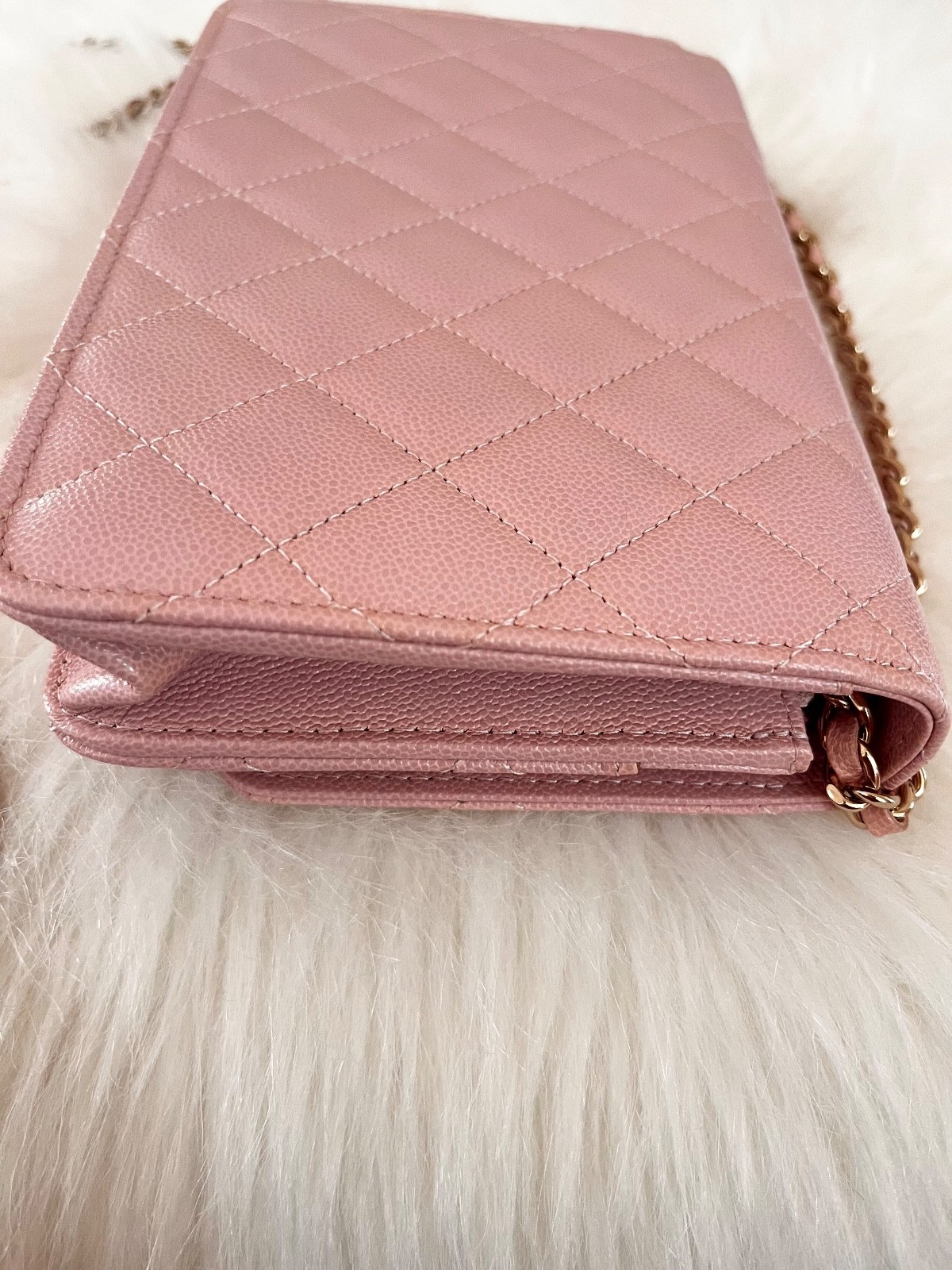 Chanel 22B Pink WOC Wallet on Chain Bag NWT 💗 thumbnail 5