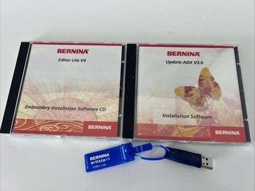 Bernina Version 4 Editor Lite V4 Embroidery Software Windows XP