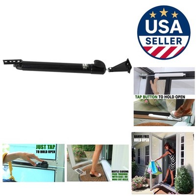 Touch 'n Hold Door Closer - Perfect for Medium Storm Doors, Easy Release Motion