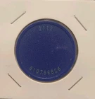 Malaysia Rapid KL BLUE LRT Railway Token (2112) Used Condition