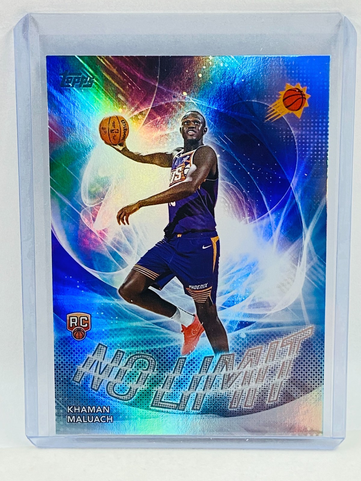 2025-26 Topps Khaman Maluach RC No Limit Rainbow Foilboard L-10