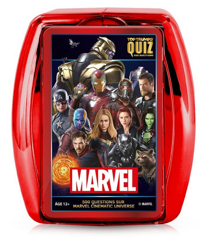 Jeux de société Quizz Marvel idée cadeau originale pour anniversaire d'ado