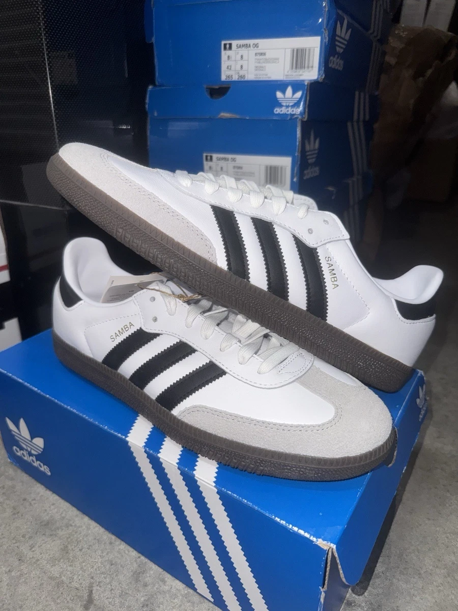 Adidas Samba OG White Black for sale | eBay
