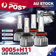 For Jeep Grand Cherokee 2011-13 6000K 9005 H11 LED Headlight Light Bulbs Kit 4x