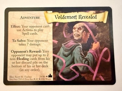 Harry Potter TCG Adventure Cards, Choose Your Card
