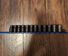 Matco Tools 13 Pc Metric Impact Socket Set Scpm136ta 10-22mm - 1 Pc Missing