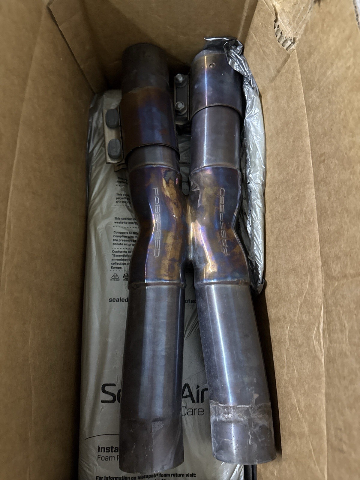 Fabspeed Ferrari 812 Superfast GTS Sport Catalytic Converter X-Pipe System 2018+