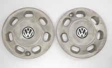 2x 14 Hub Cap Hubcap Wheel Covers 95-97 Vw Passat B4 - Genuine - 3a0 601 147 A