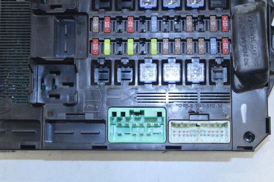 2012-15 Jaguar XF портфолио 5.0L тела управления модуль предохранитель реле распределительная коробка BCM - Изображение 4 из 4