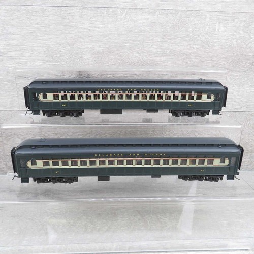 RIVAROSSI 6503 - H0 - Delaware and Hudson - 2x Personenwagen 227 - #N9961 | Zustand: Gebraucht