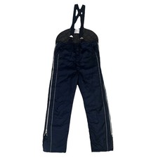 Vintage United Airlines Blue Insulated Bibs Overalls Quilted Unitog X Small Reg