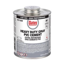 Oatey Gray Cement for PVC 32 oz