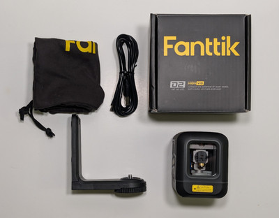 Fanttik D2 Green Laser Level 100ft Self-Leveling Cross Line USB-C Rechargeable