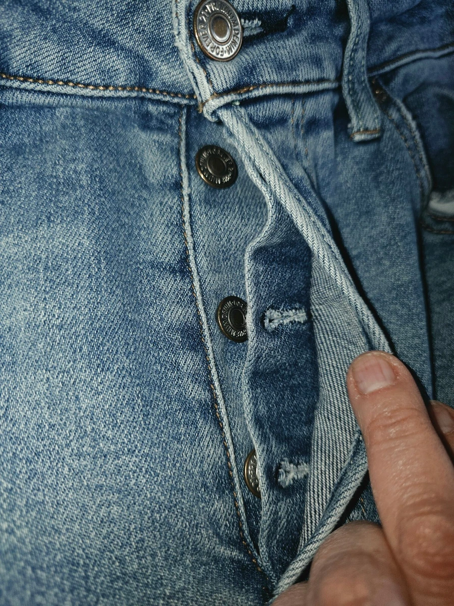 Vaqueros Forever 21 botones mosca talla 29