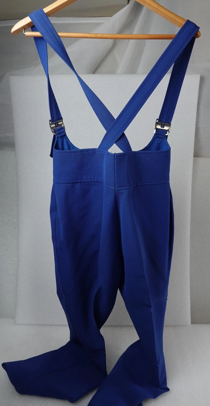 1970'S PANTS SUSPENDERS BELL BOTTOM ROFFE WOMANS USA SIZE 14 REG SPORTS SKI WEAR