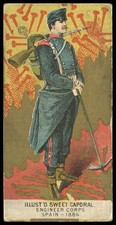 Kinney - 'Military Series (N224)' (1890) - #540 - Foreign Types - Spain - Eng...