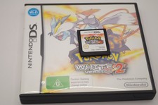 Pokemon White Version 2 | Authentic copy, with case, manual, instruction booklet