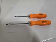 Herramientas a presión destornilladores de mango naranja