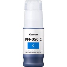 Canon PFI-050 C Original Inkjet Ink Cartridge - Cyan Pack 5699c001 