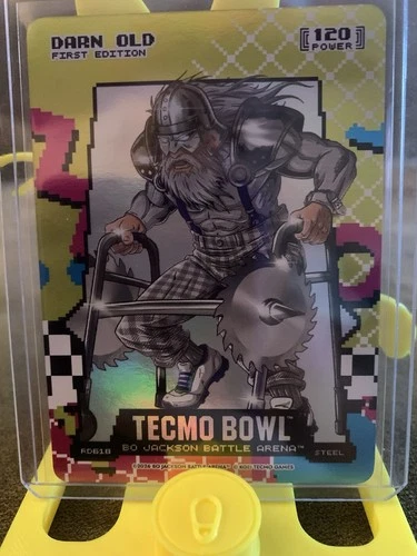 Bo Jackson Battle Arena Tecmo Darn Old 80s Radical Steel Sam Darnold