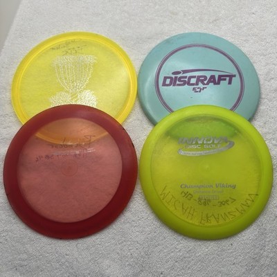 Innova Champion Viking & Boss  & Rock Discraft Meteor Putter