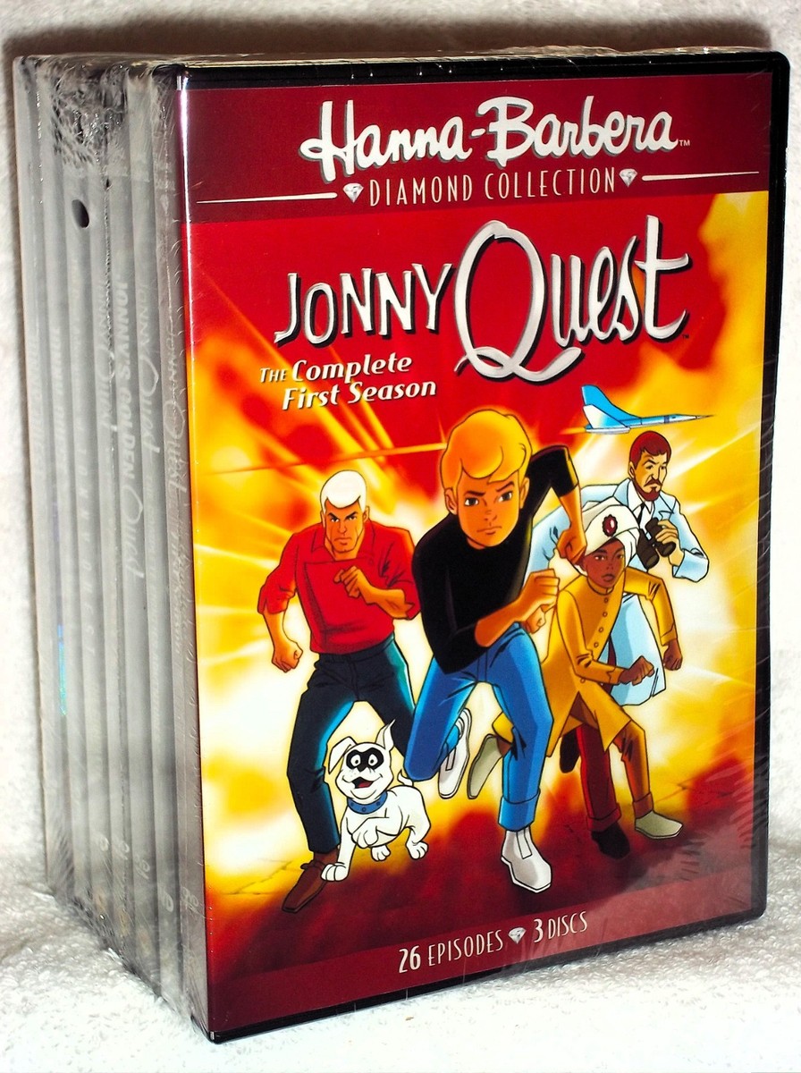 Jonny Quest The Complete Set (DVD, 2024, 14-Disc) 80s cyber sci-fi