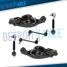 Rear Upper Lower Control Arms Sway Bars Kit for 2009-2013 Acura MDX Honda Pilot