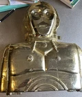 Vintage STAR WARS C3-PO Action Figure Carrying Case 1983 Kenner