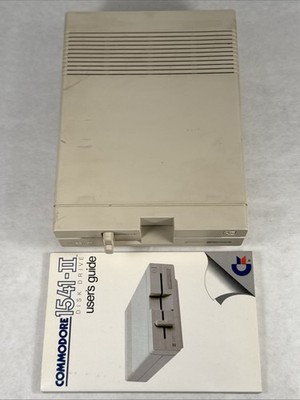 Commodore 1541-ii disk drive with Book Untested For Parts