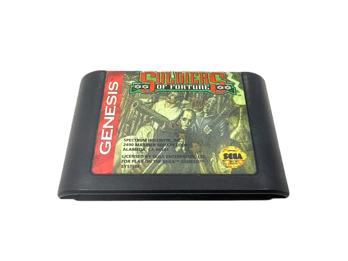 Las mejores ofertas en Sega Genesis soldado de fortuna videojuegos