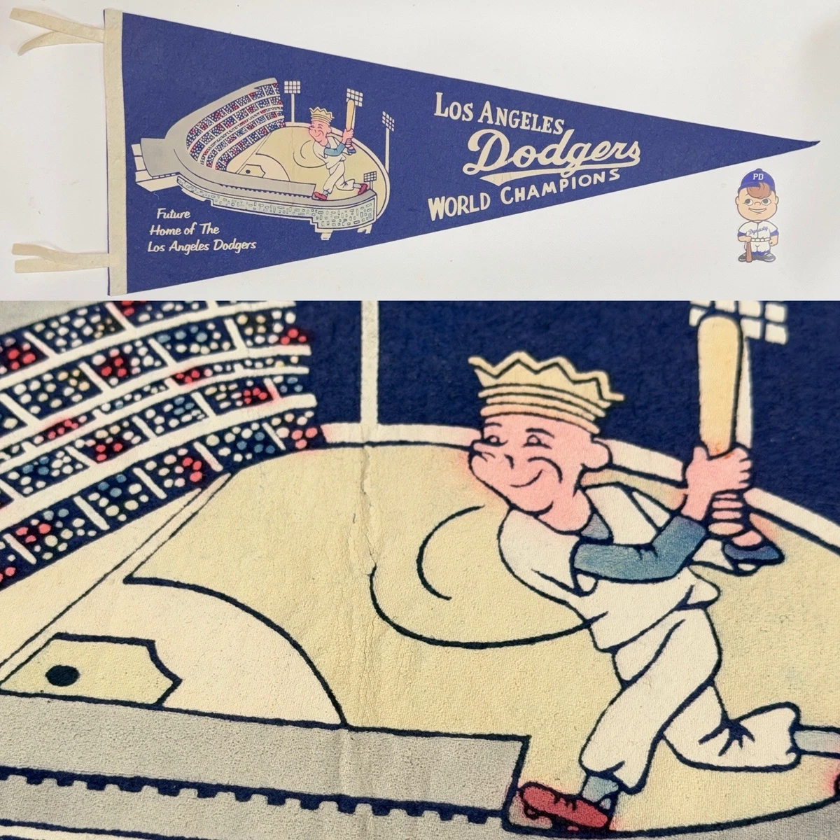 Los Angeles Dodgers Baseball Vintage Sports Memorabilia for sale