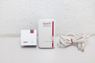 Fritz! Adattatore Powerline 1000E (2000 2685) con ripetitore Wi Fi (2000 2853) (ES39)