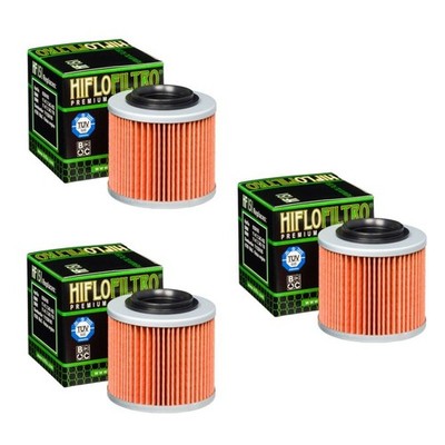 Hiflofiltro HF151 Oil Filter 3 Pack Aprilia Pegaso 650 BMW F650 GS650 MZ 500