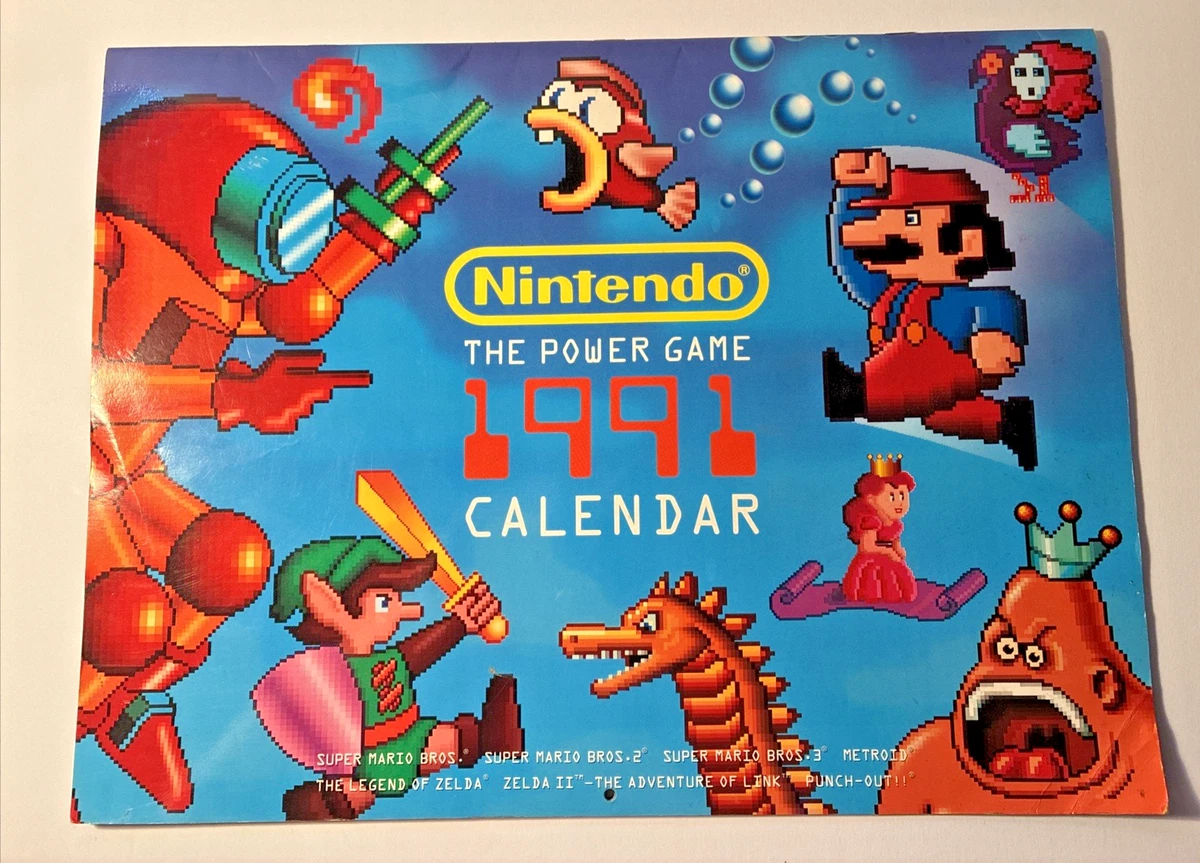 Nintendo Video Gaming Calendar for sale - eBay