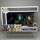 Funko Pop! Game of Thrones: Drogon, Rhaegal & Viserion 3pk GameStop Exclusive