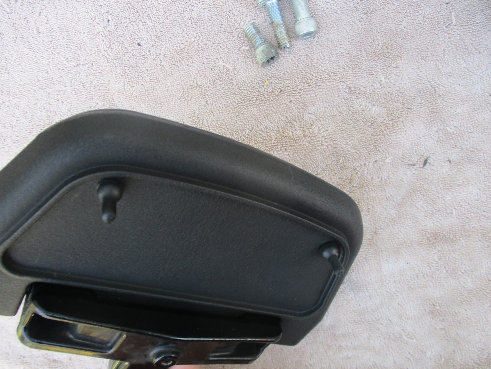 Genuine '17 Harley Softail passenger rear floorboards set Deluxe