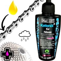 Muc-Off Fahrrad KettenöL Wet Lube 50Ml Fahrrad Schlecht Wetter ÖL Pflege Kette