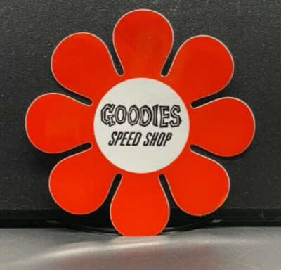 ''VRHTF NHRA ''GOODIES SPEED SHOP '' ''POPULAR NOR CAL SPEED SHOP '' 4'' DIAMETER STKR