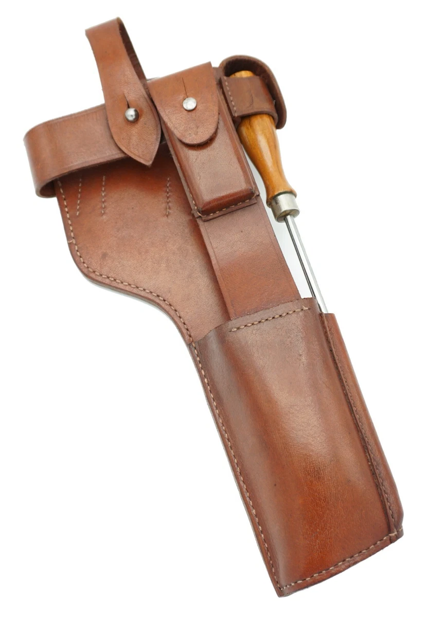 brelage cuir bretelle de suspension 11 trous équipement militaire armée Française