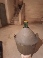 Buyglass Damigiana Litri 54 con Cesto plastica Completa di Tappo