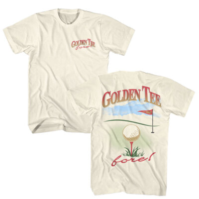 Pre-Sell Golden Tee Golf Video Game Licensed T-shirt | eBay