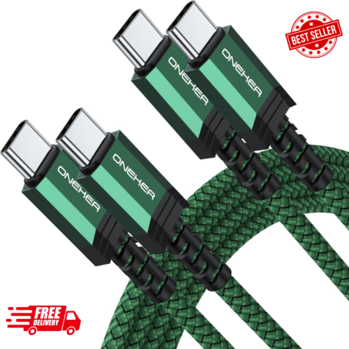 USB C to USB C Cable, (2 Pack 3.3Ft),Usb-C 60W Type C Fast Charging Cord Charger