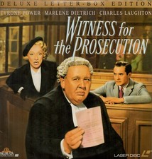 Witness for the Prosecution Laserdisc 